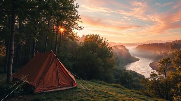 Les meilleures escapades en camping nature en France